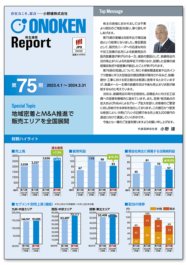 小野建株式会社様様